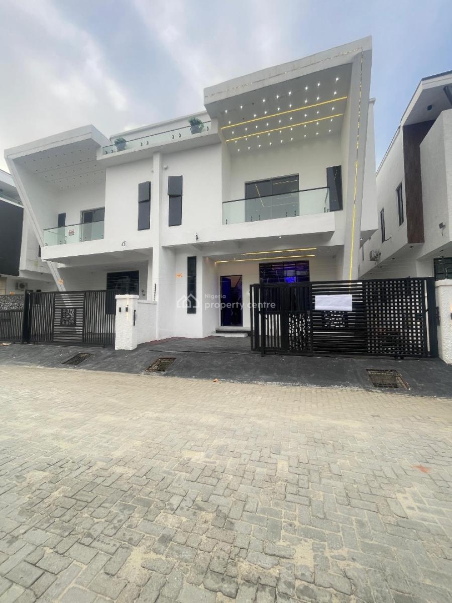 4 Beds Semi Detached Duplex Luxury Living Features, Tv Console, Bq, Ajah, Lagos, Semi-detached Duplex for Sale