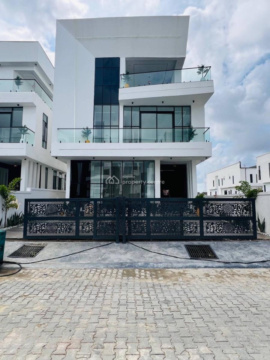 The Most Exquisite 6 Bedroom Detached + Bq with Elevator,pool,cinema, The Most Exquisite 6bedroon Detached Home in Chevron Estate, Lekki Phase 1, Lekki, Lagos, Detached Duplex for Sale