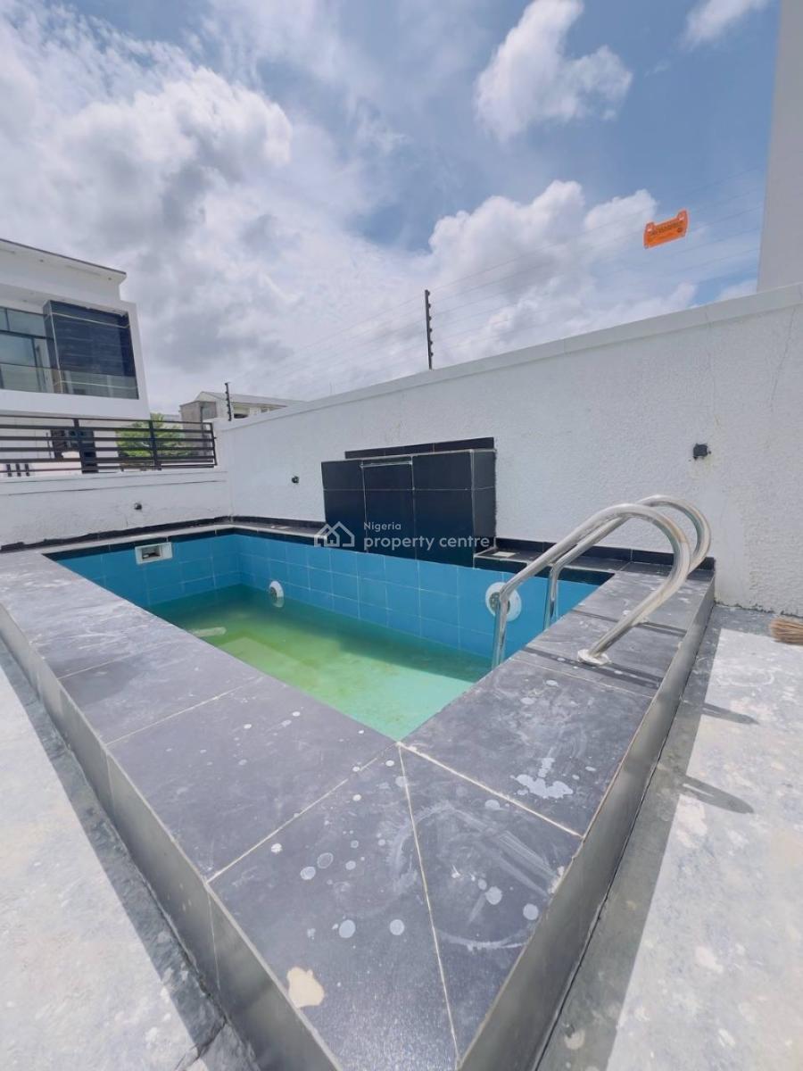 4bedroom Detached Duplex +bq with a Pool, Chevron Lekki Lagos, Lekki Phase 1, Lekki, Lagos, Detached Duplex for Sale