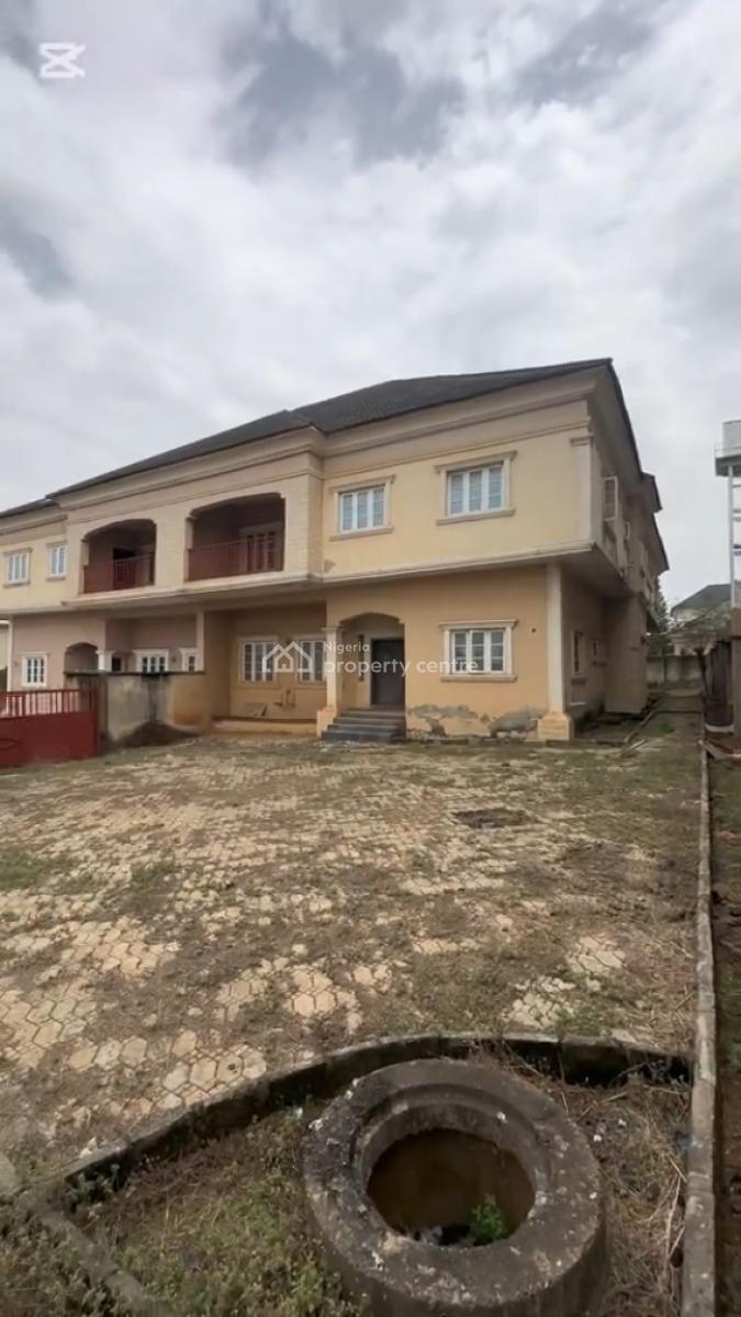 2 Units of  5 Bedroom Semi Detached Duplex with 2 Rooms Bq in Guzape, Guzape District, Abuja, Semi-detached Duplex for Sale