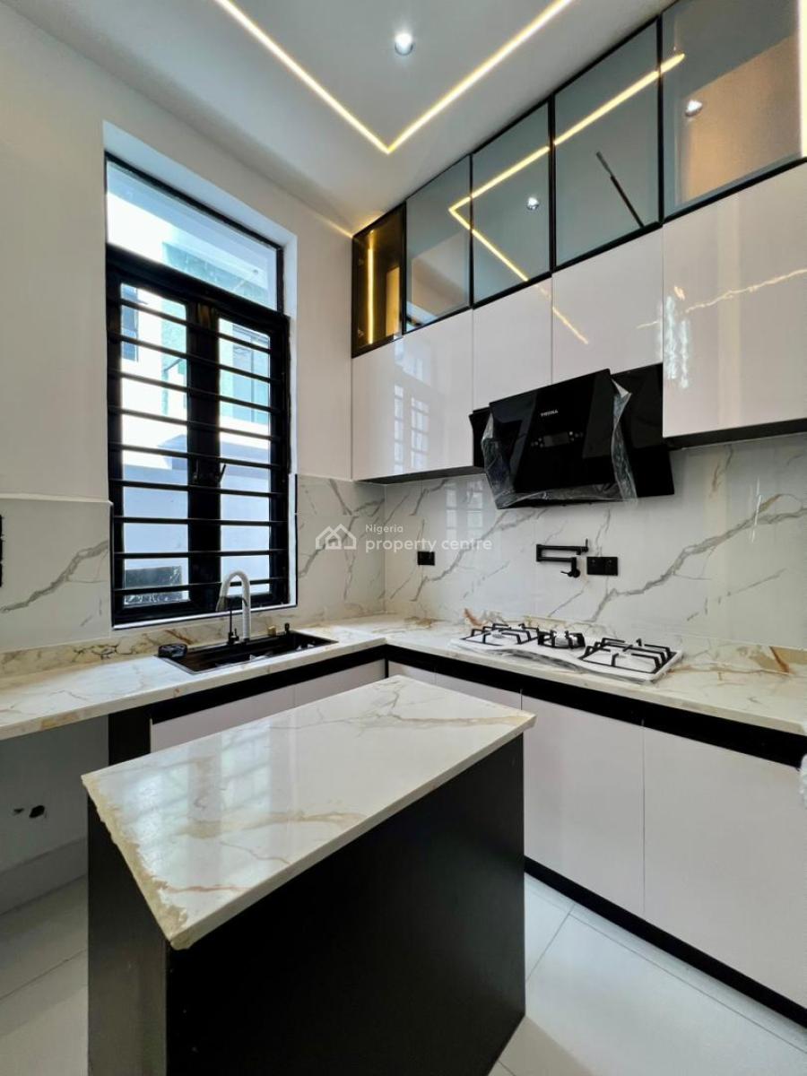 Decently Designed 4 Bed Semi-detached Luxury Home with Bq️, Ikota, Lekki, Lagos, Semi-detached Duplex for Sale