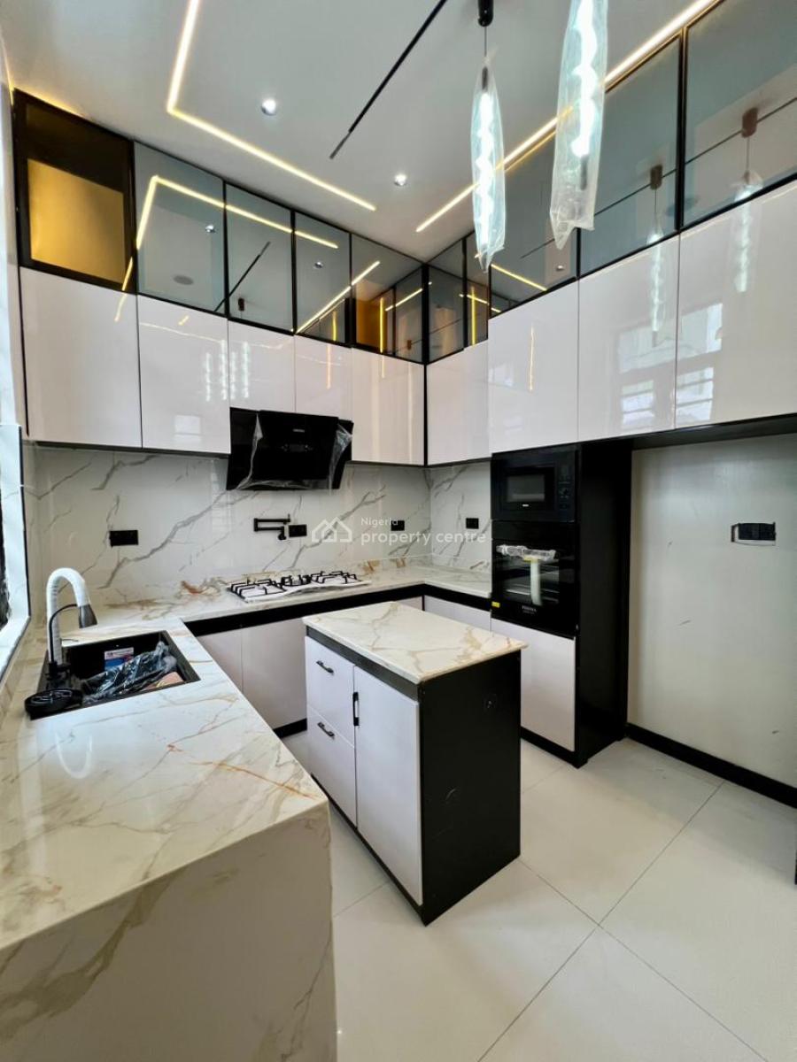 Decently Designed 4 Bed Semi-detached Luxury Home with Bq️, Ikota, Lekki, Lagos, Semi-detached Duplex for Sale