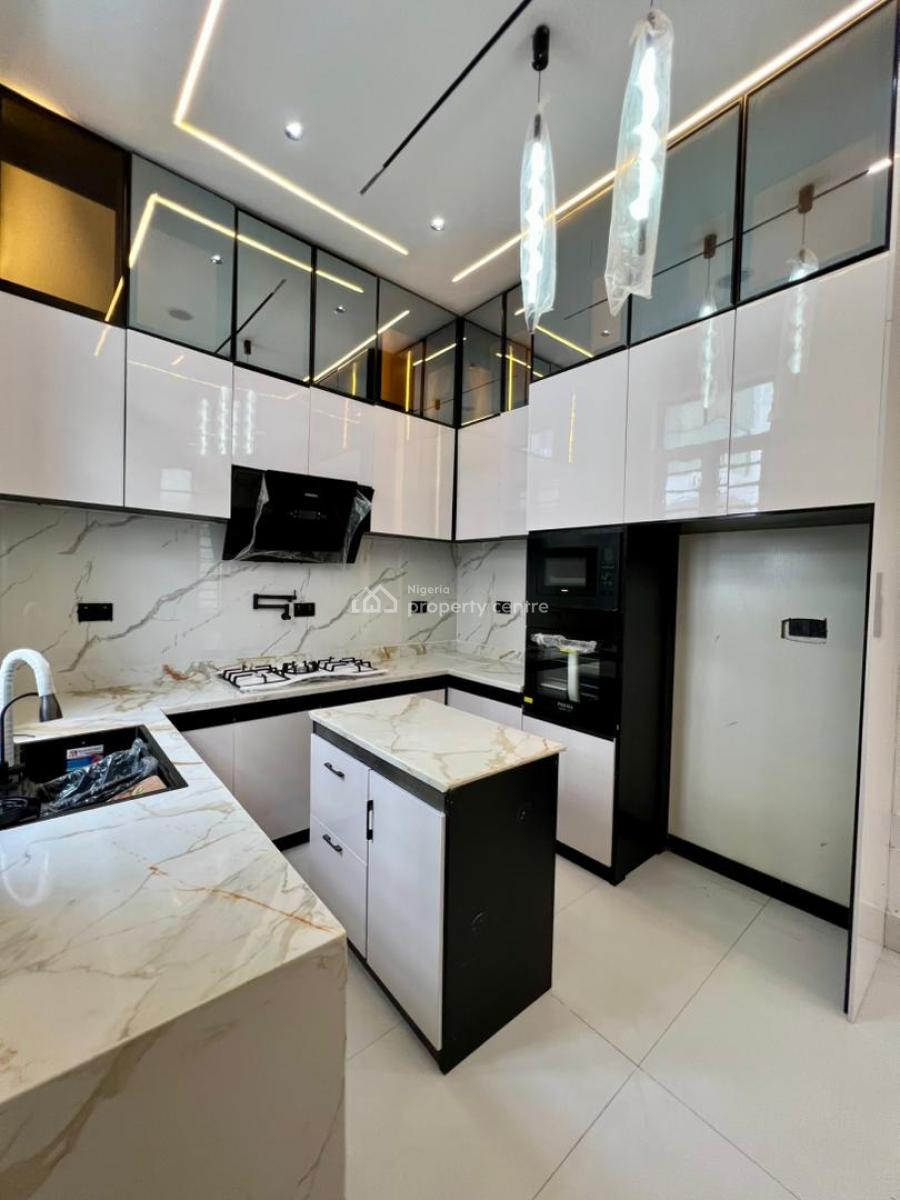 Decently Designed 4 Bed Semi-detached Luxury Home with Bq️, Ikota, Lekki, Lagos, Semi-detached Duplex for Sale