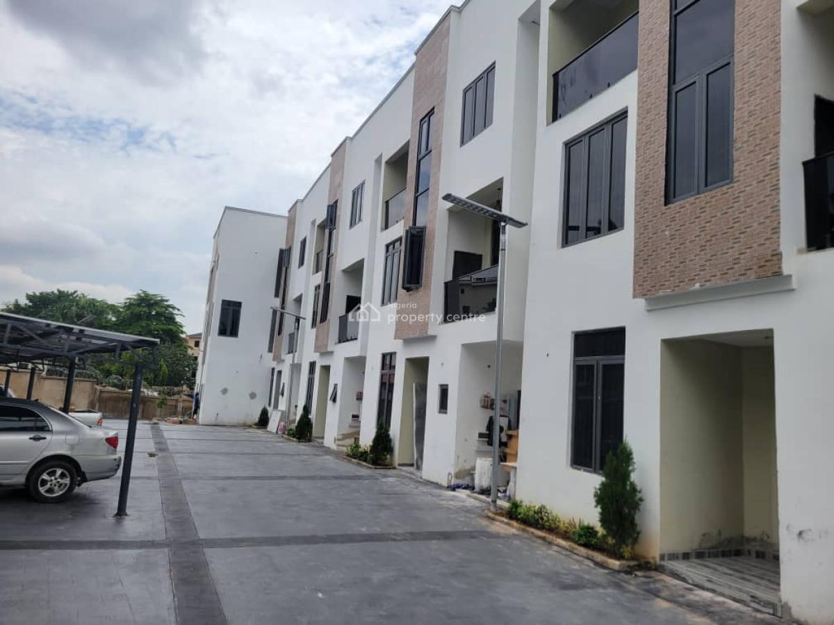 Newly Built 4 Bedroom Terrace  with  Bq, Garki, Abuja, Terraced Duplex for Sale