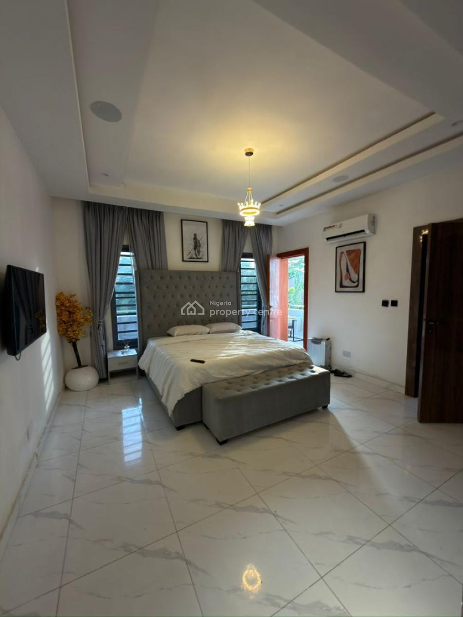 Serviced 2 Bedroom Flat with 24hrs Power, Gym, Elevator, Babalola Gardens, Freedom Way, Lekki Phase 1, Lekki, Lagos, Flat / Apartment for Rent