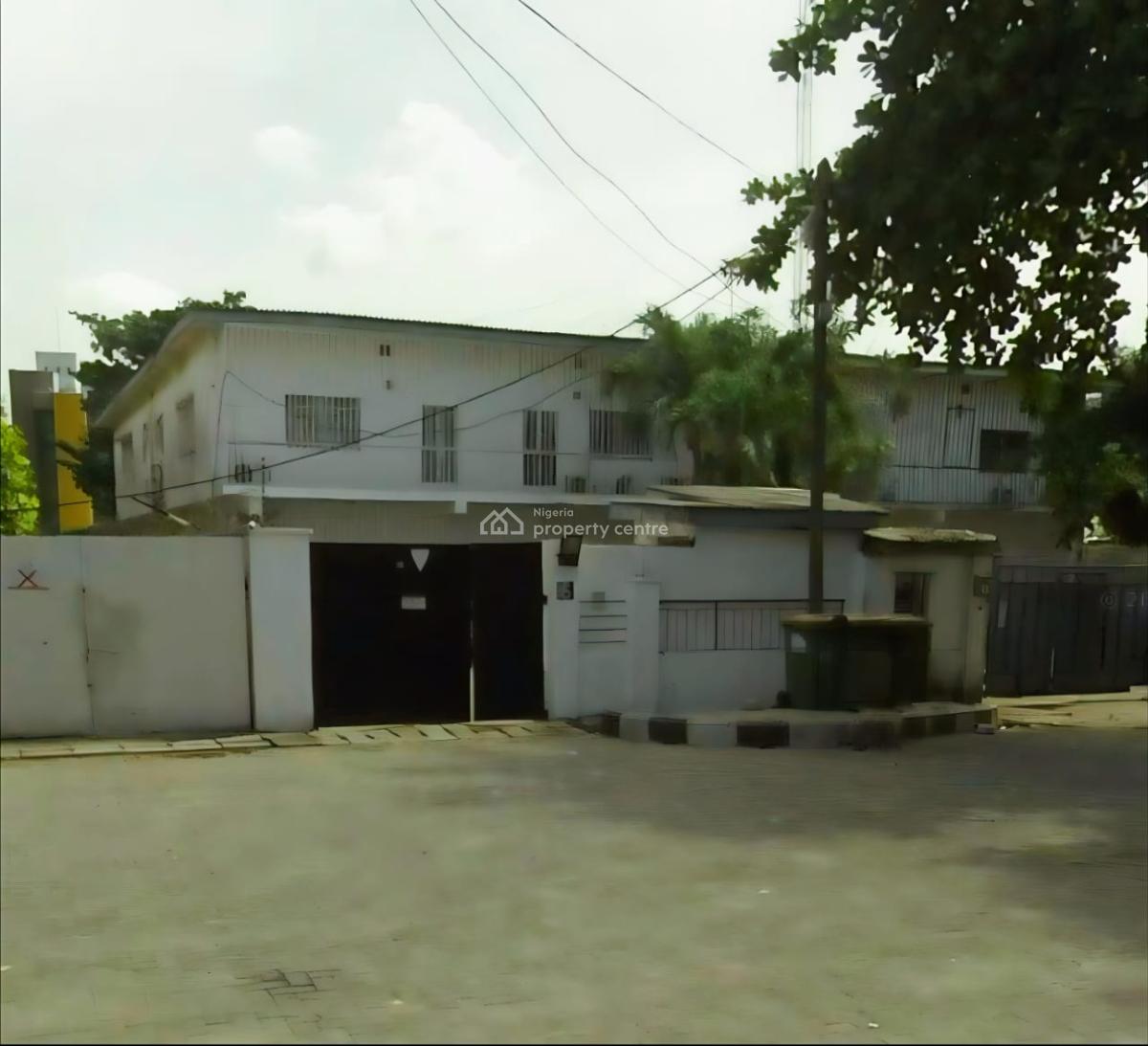 Structure on 1500 Sqm Plot, Off Adeola Odeku Way, Victoria Island (vi), Lagos, Detached Duplex for Sale