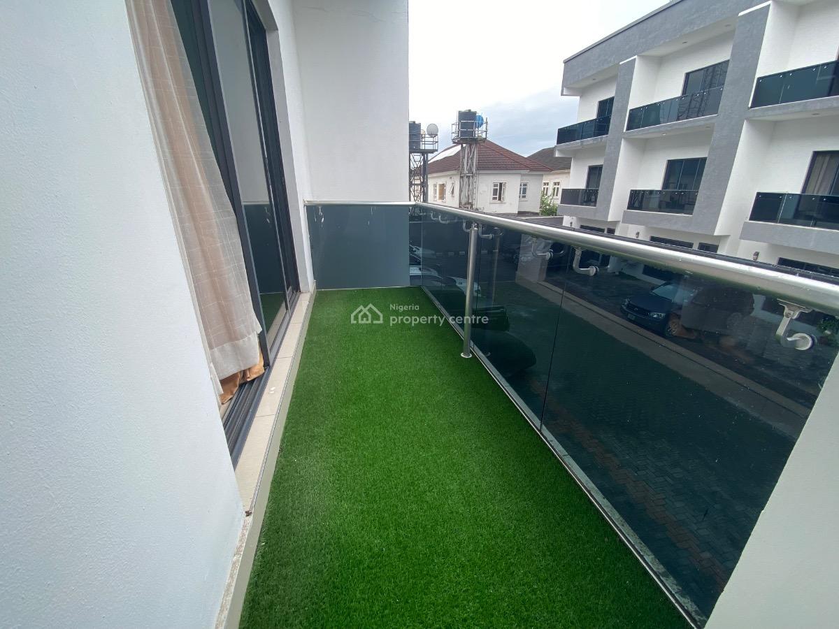 a Tastefully Furnished 4bedroom Terrace with Roof Top, Bq and Swimming, Lekki Phase 1, Lekki, Lagos, Terraced Duplex for Rent