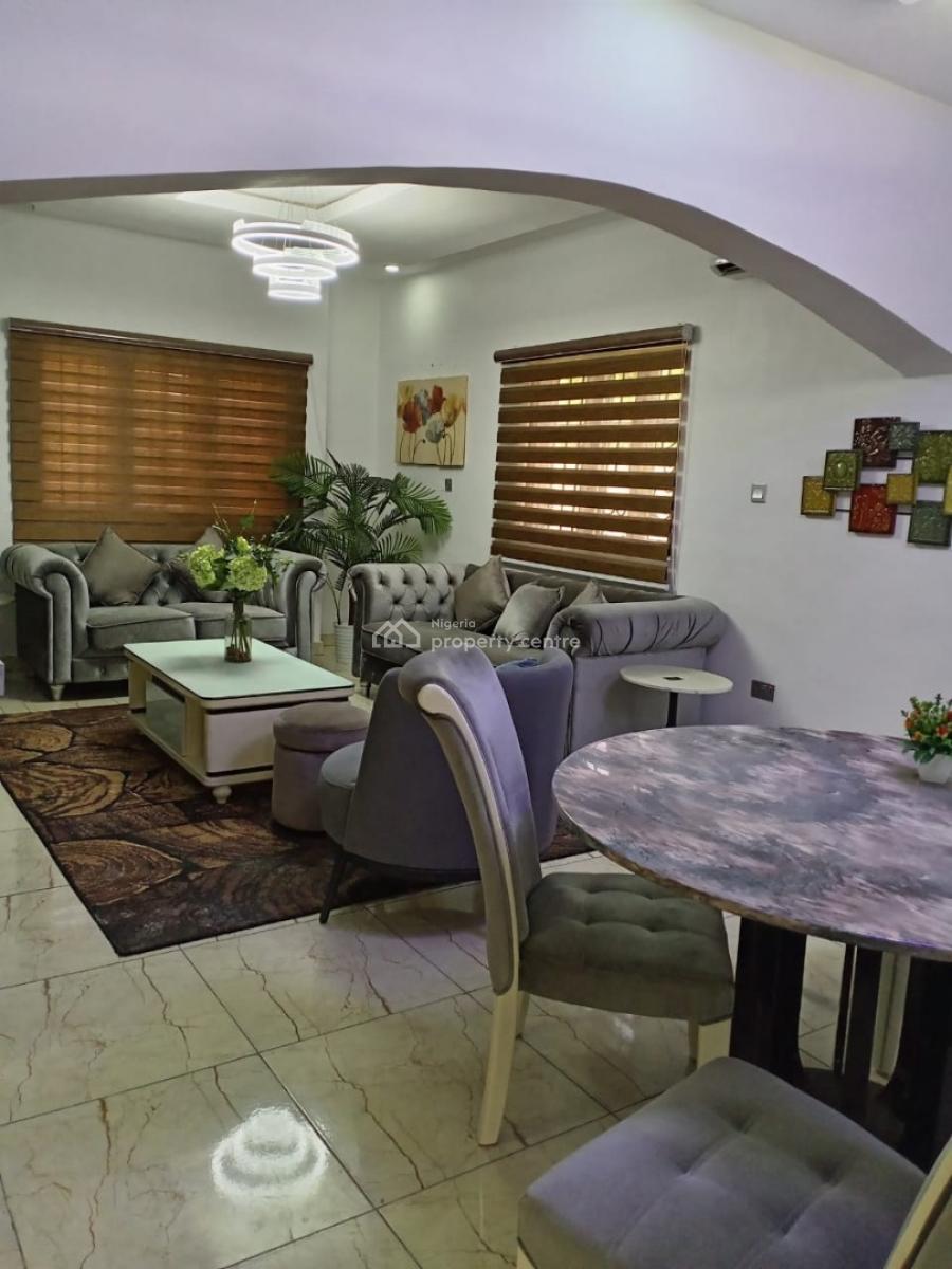 Fully Detached and Furnished 5bedrooms Duplex Plus Bq, Bera Estate Chevron, Lekki, Lagos, Detached Duplex for Rent