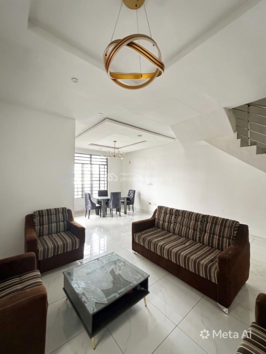 4 Bedroom Semi Detached, 2nd Toll Gate, Lekki, Lagos, Semi-detached Duplex for Rent