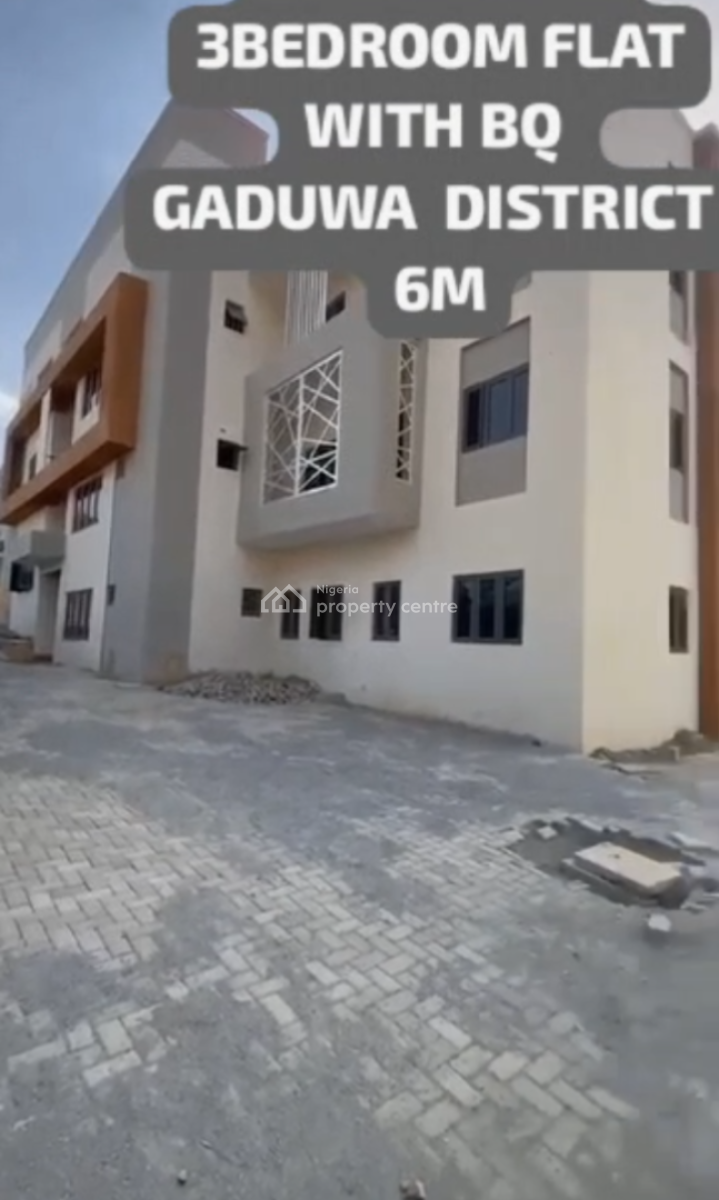 Brand New 3bedroom Apartment, Gaduwa, Abuja, Flat / Apartment for Rent