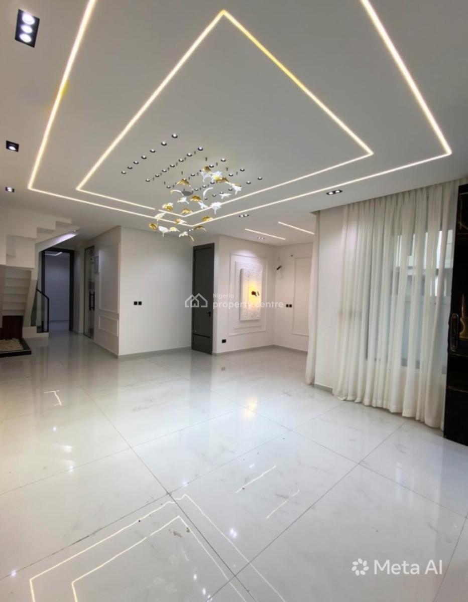 4 Bedroom Semi Detached Duplex, Chevron, Lekki, Lagos, Semi-detached Duplex for Rent
