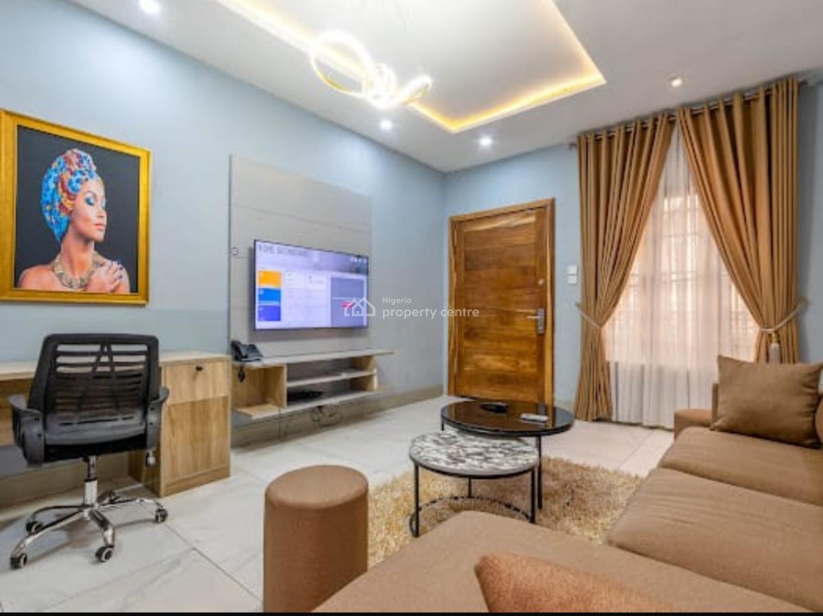 Stylish Modern 1-bedroom Apartment, Ikota, Lekki, Lagos, Flat / Apartment Short Let