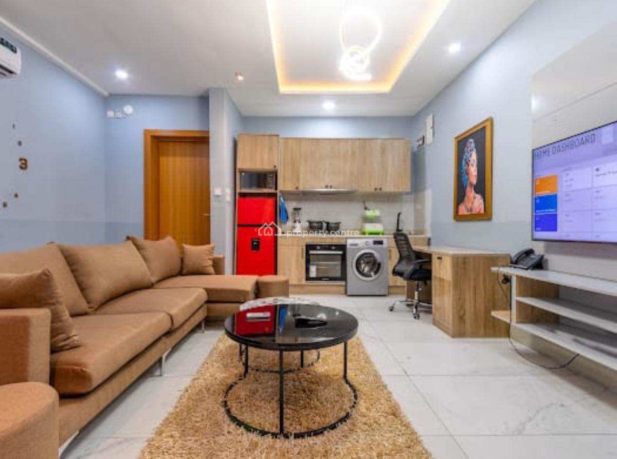 Stylish Modern 1-bedroom Apartment, Ikota, Lekki, Lagos, Flat / Apartment Short Let