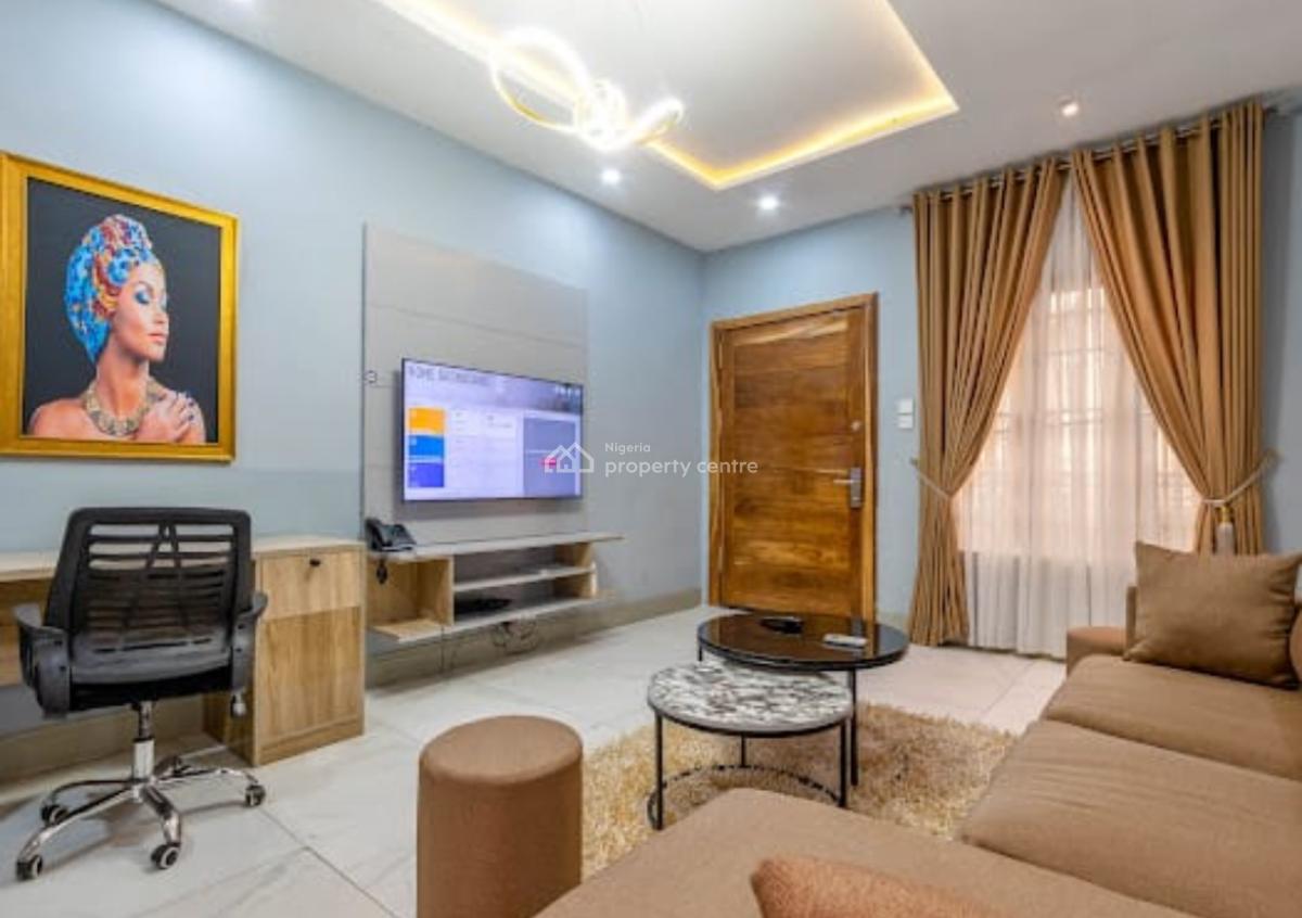 Stylish Modern 1-bedroom Apartment, Ikota, Lekki, Lagos, Flat / Apartment Short Let