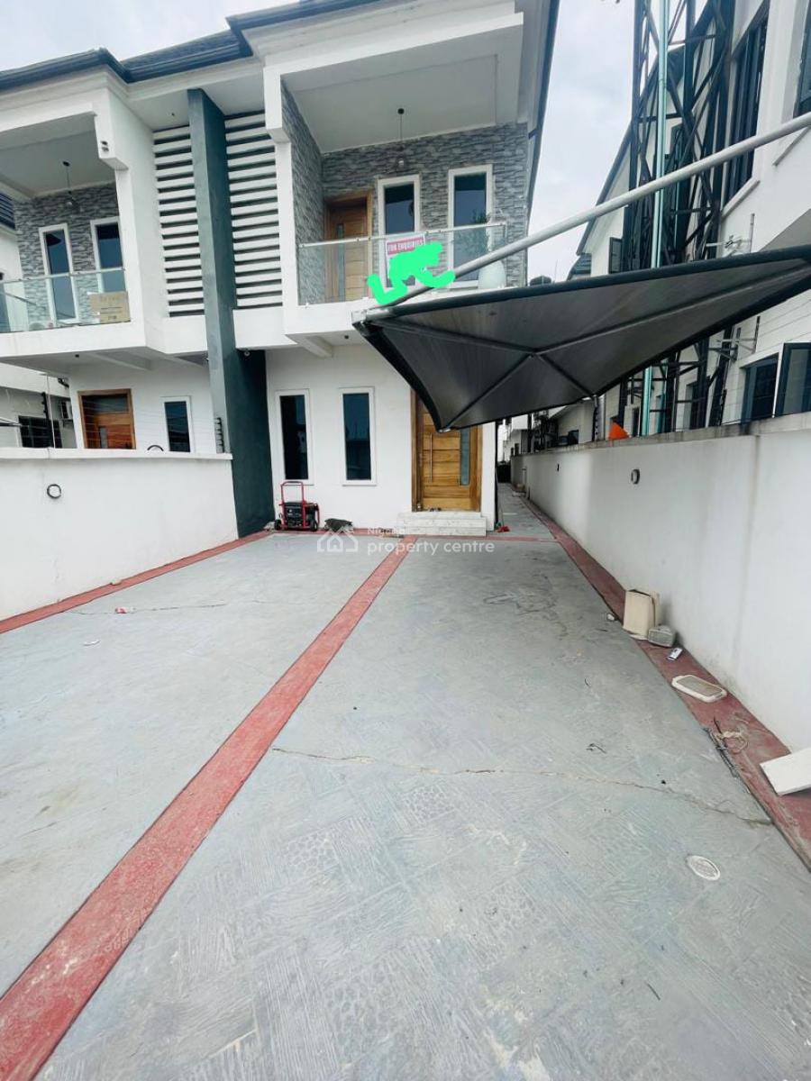 4 Bedroom Semi Detached Duplex with Bq, Orchid Road ( Before Round About), Lekki, Lagos, Semi-detached Duplex for Sale