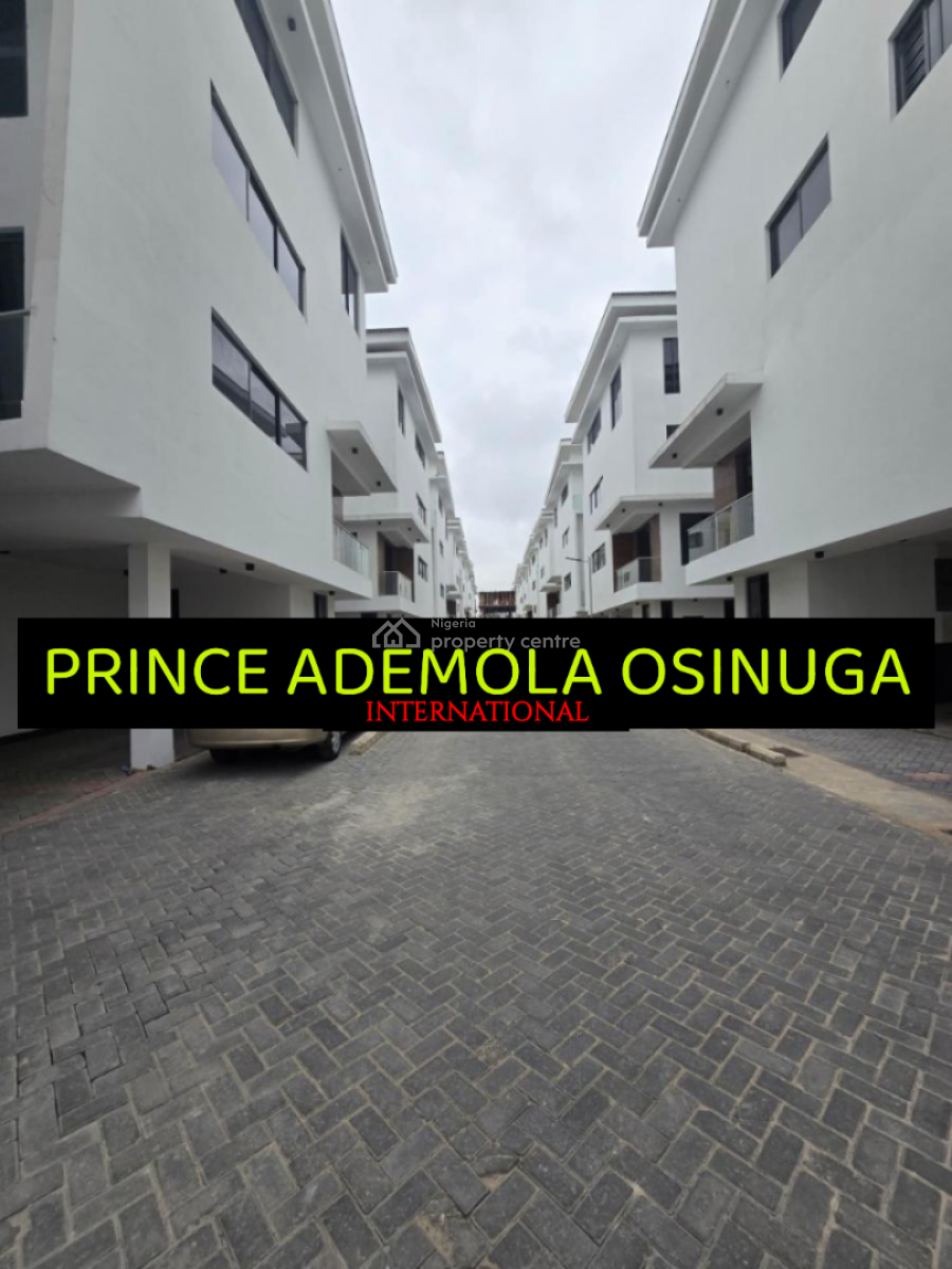 Newly Built 4 Bedroom Terrace House +bq+pool in a Mini Estate, Off Awolowo Road Ikoyi, Ikoyi, Lagos, Terraced Duplex for Rent