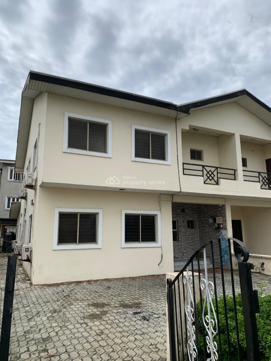 Well Maintained 4bedroom Semi Detached Duplex, Orchid Road Lekki Lagos, Lekki Phase 2, Lekki, Lagos, House for Rent