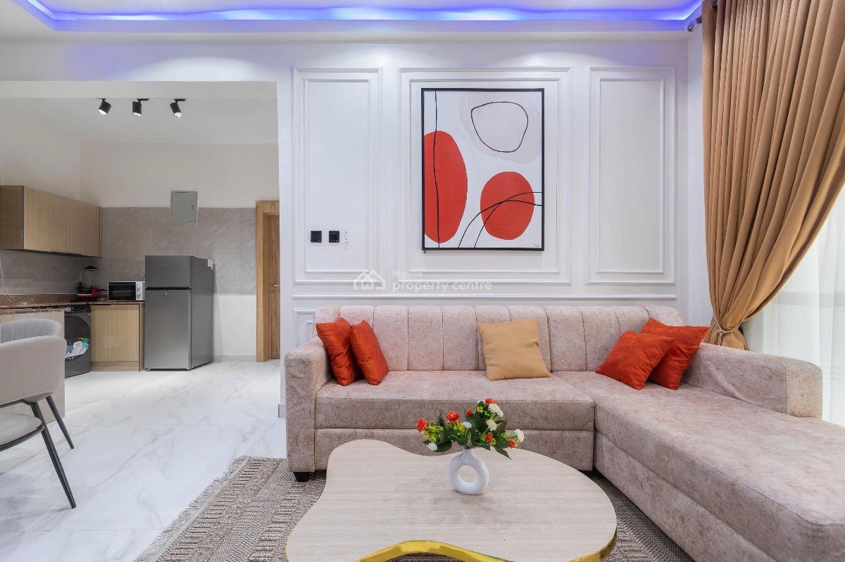 Sophisticated 2-bedroom Apartment with 3 Balconies and Top Amenities, Lekki Phase 1, Lekki, Lagos, Flat / Apartment Short Let