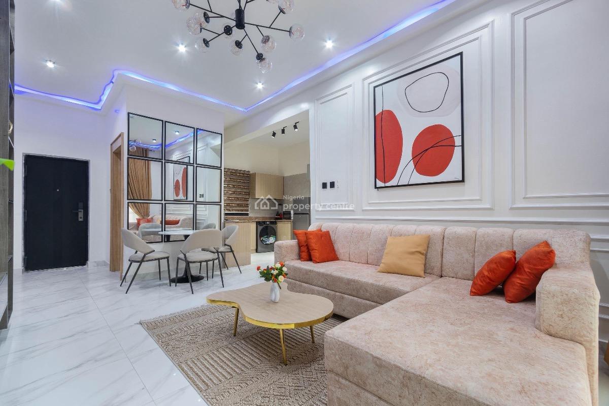 Sophisticated 2-bedroom Apartment with 3 Balconies and Top Amenities, Lekki Phase 1, Lekki, Lagos, Flat / Apartment Short Let