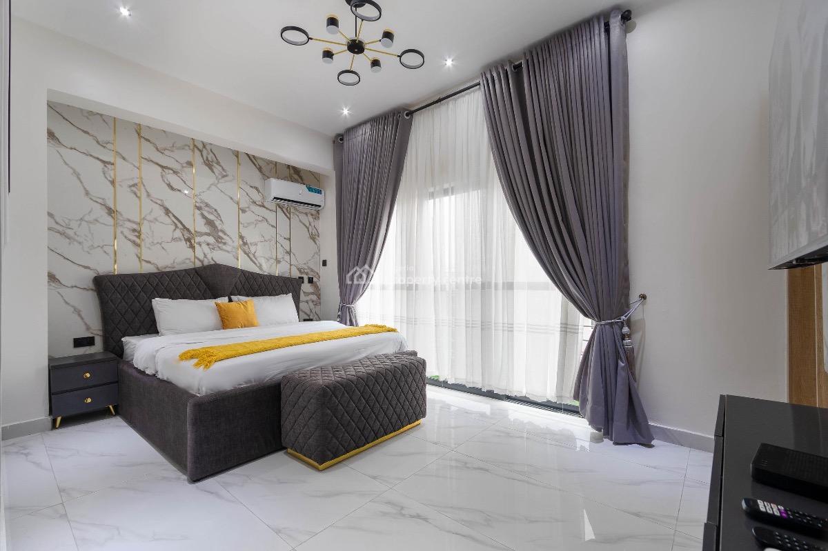Sophisticated 2-bedroom Apartment with 3 Balconies and Top Amenities, Lekki Phase 1, Lekki, Lagos, Flat / Apartment Short Let