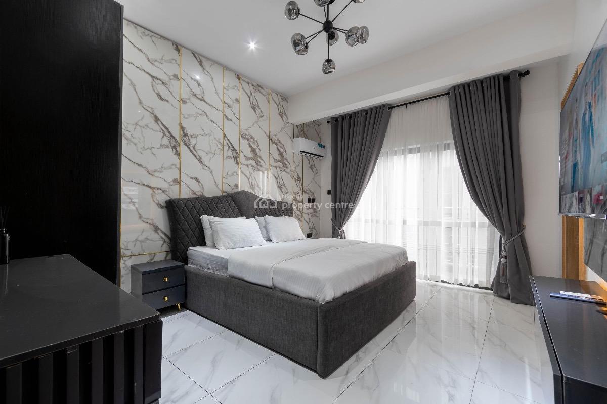 Sophisticated 2-bedroom Apartment with 3 Balconies and Top Amenities, Lekki Phase 1, Lekki, Lagos, Flat / Apartment Short Let