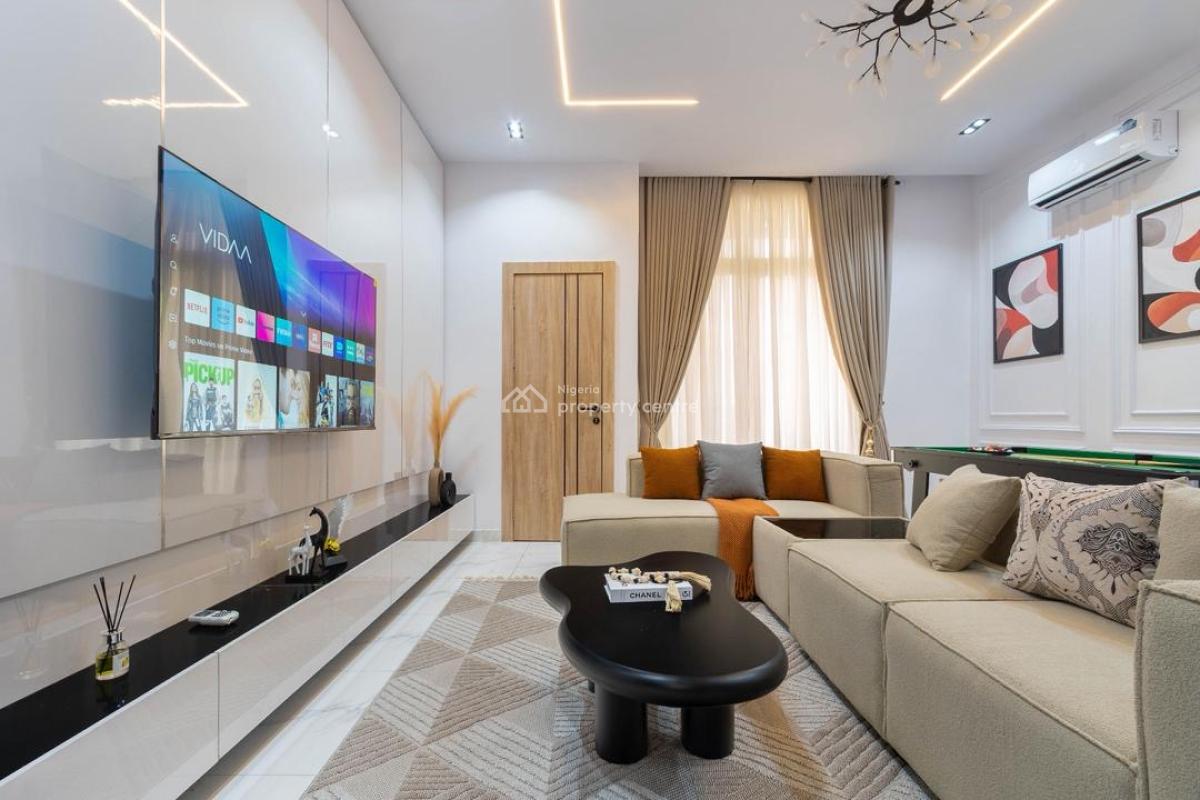 Impeccably Furnished 2-bedroom Apartment with High-end Finishes, Ologolo, Lekki, Lagos, Flat / Apartment Short Let