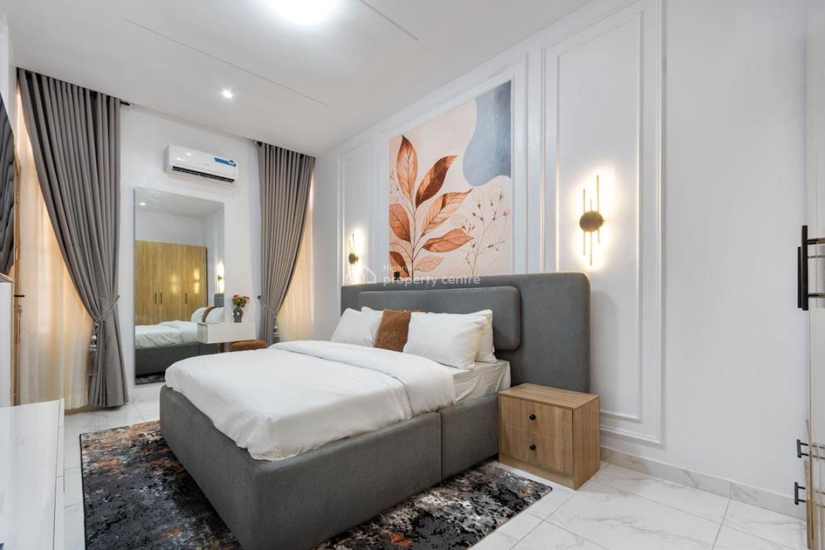 Impeccably Furnished 2-bedroom Apartment with High-end Finishes, Ologolo, Lekki, Lagos, Flat / Apartment Short Let