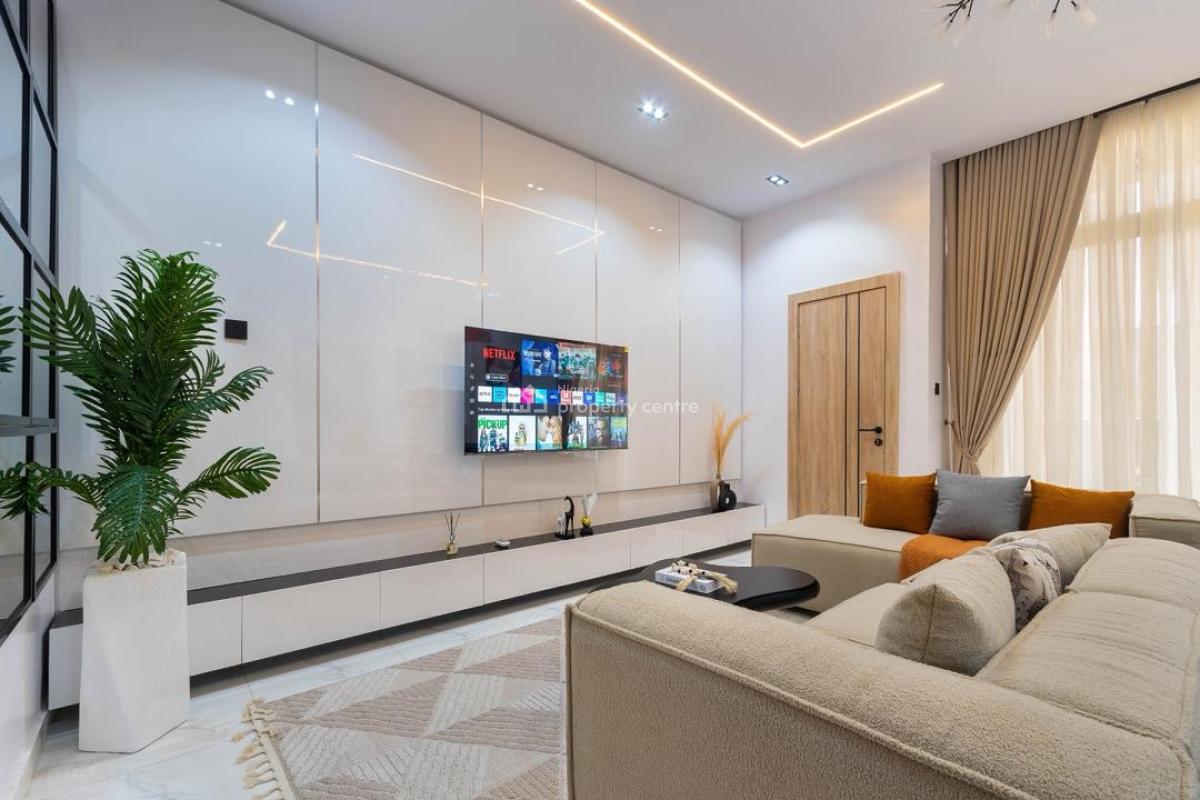 Impeccably Furnished 2-bedroom Apartment with High-end Finishes, Ologolo, Lekki, Lagos, Flat / Apartment Short Let