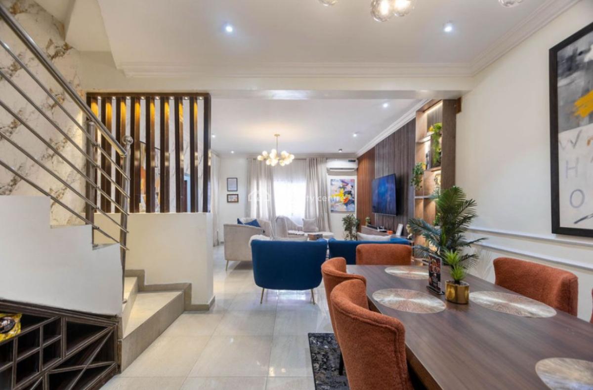 Lavish 4-bedroom Apartment with Premium Furnishings, Ikate Elegushi, Lekki, Lagos, House Short Let