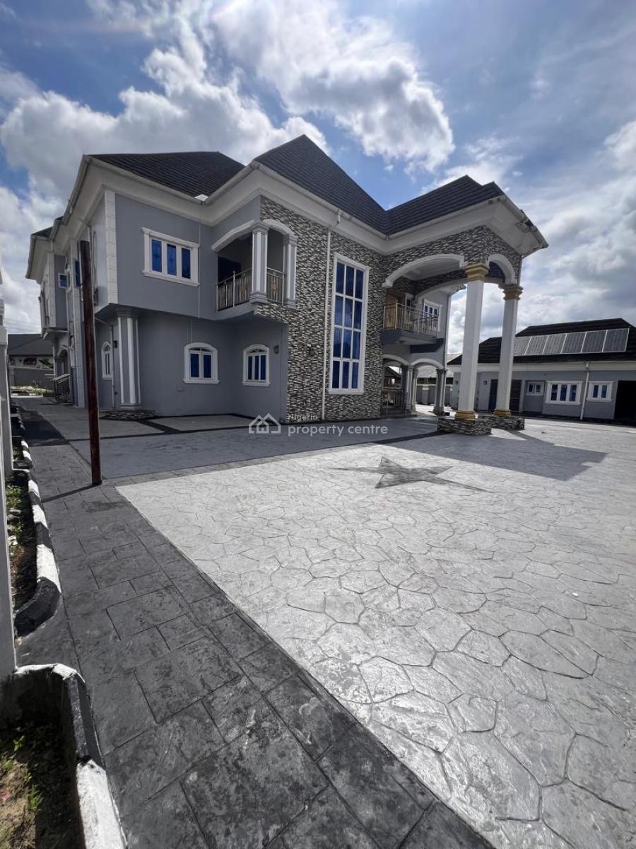 Spacious Luxury 7 Bedroom Detached Duplex + Miniflat Bq, Solar, S. Hou, Otokutu, Ughelli South, Delta, Detached Duplex for Sale