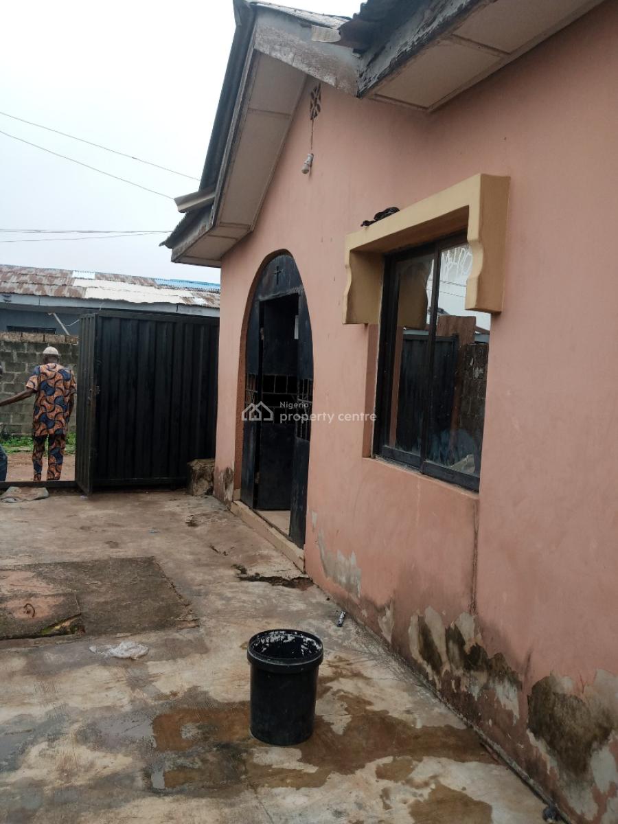 Distressed Vacant 3-bedroom Bungalow, Ajasa Command, Abule Egba, Agege, Lagos, Detached Bungalow for Sale