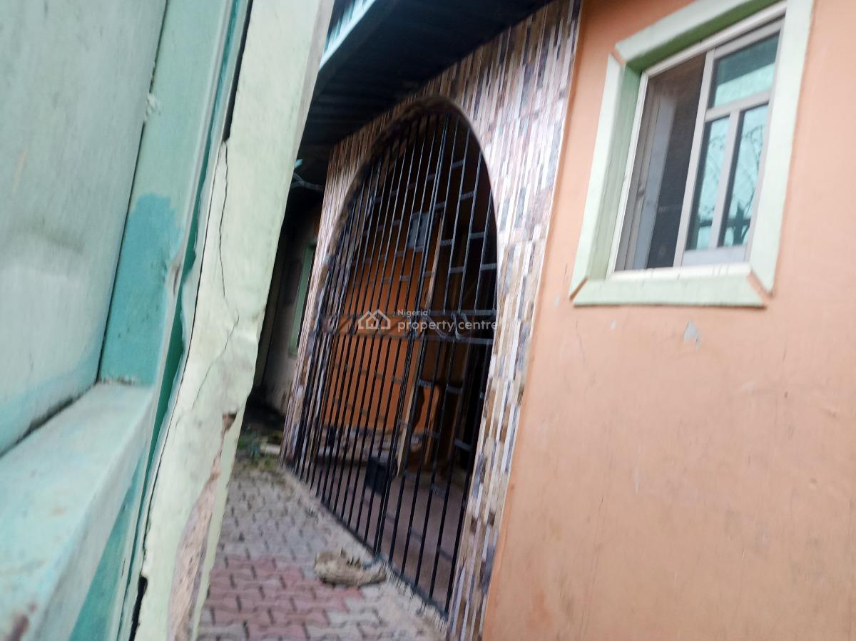 Vacant 3-bedroom Bungalow with 2 Shops, Ajasa Command, Abule Egba, Agege, Lagos, Detached Bungalow for Sale