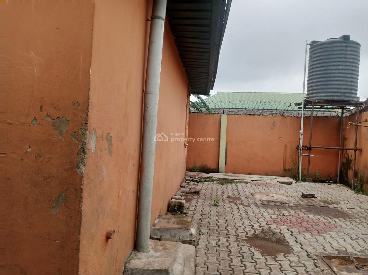 Vacant 3-bedroom Bungalow with 2 Shops, Ajasa Command, Abule Egba, Agege, Lagos, Detached Bungalow for Sale