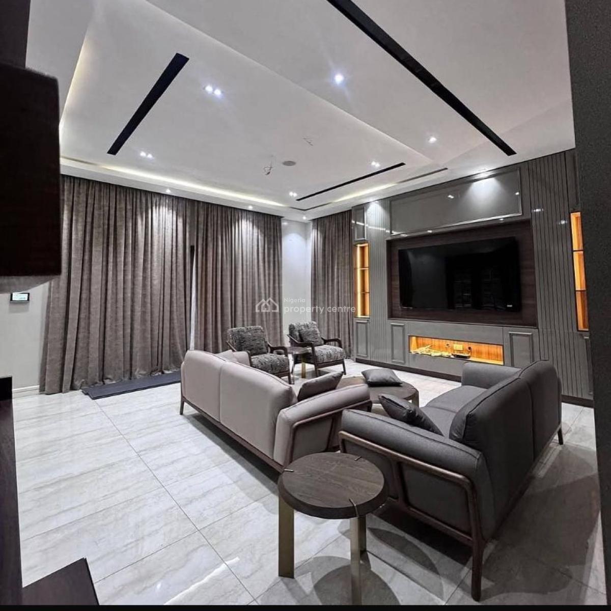5 Beds Fully Finished Fully Detached Duplex a Room Bq, Utako, Abuja, Detached Duplex for Rent
