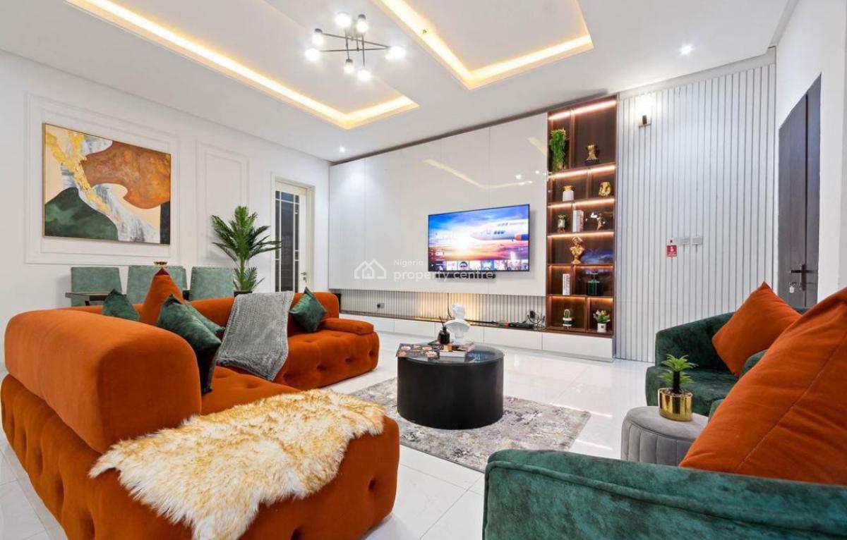 Tranquil 3-bedroom Apartment with Elegant Finishes, Ikate, Lekki, Lagos, House Short Let