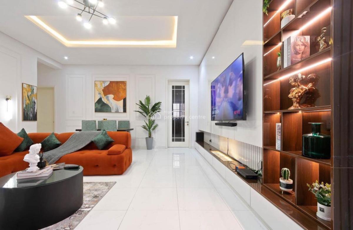 Tranquil 3-bedroom Apartment with Elegant Finishes, Ikate, Lekki, Lagos, House Short Let