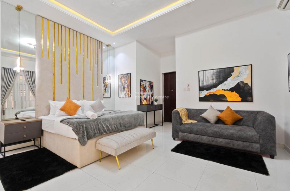 Tranquil 3-bedroom Apartment with Elegant Finishes, Ikate, Lekki, Lagos, House Short Let