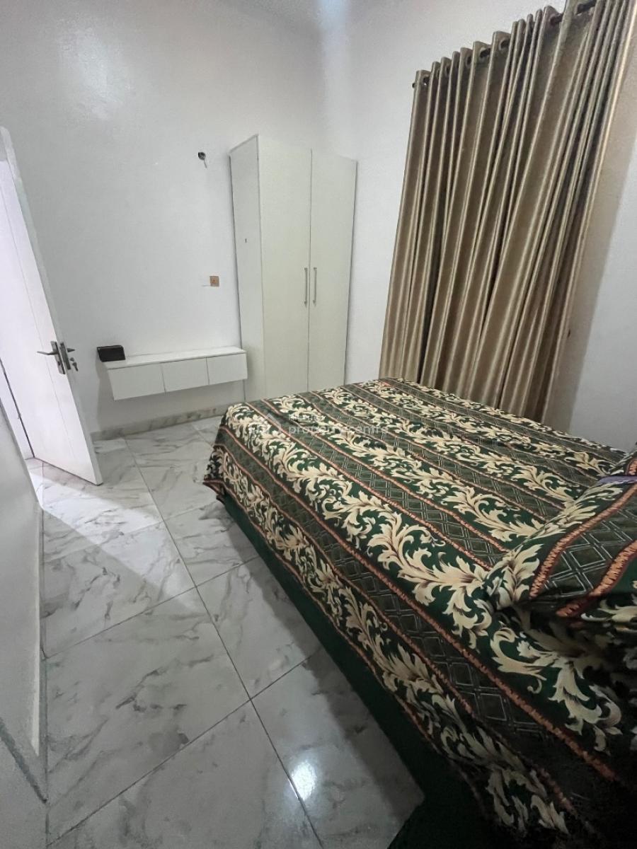 Fully Furnished Ensuit Bedroom Downstairs, Raufu Obitayo Street, Idado, Lekki, Lagos, Semi-detached Duplex for Rent