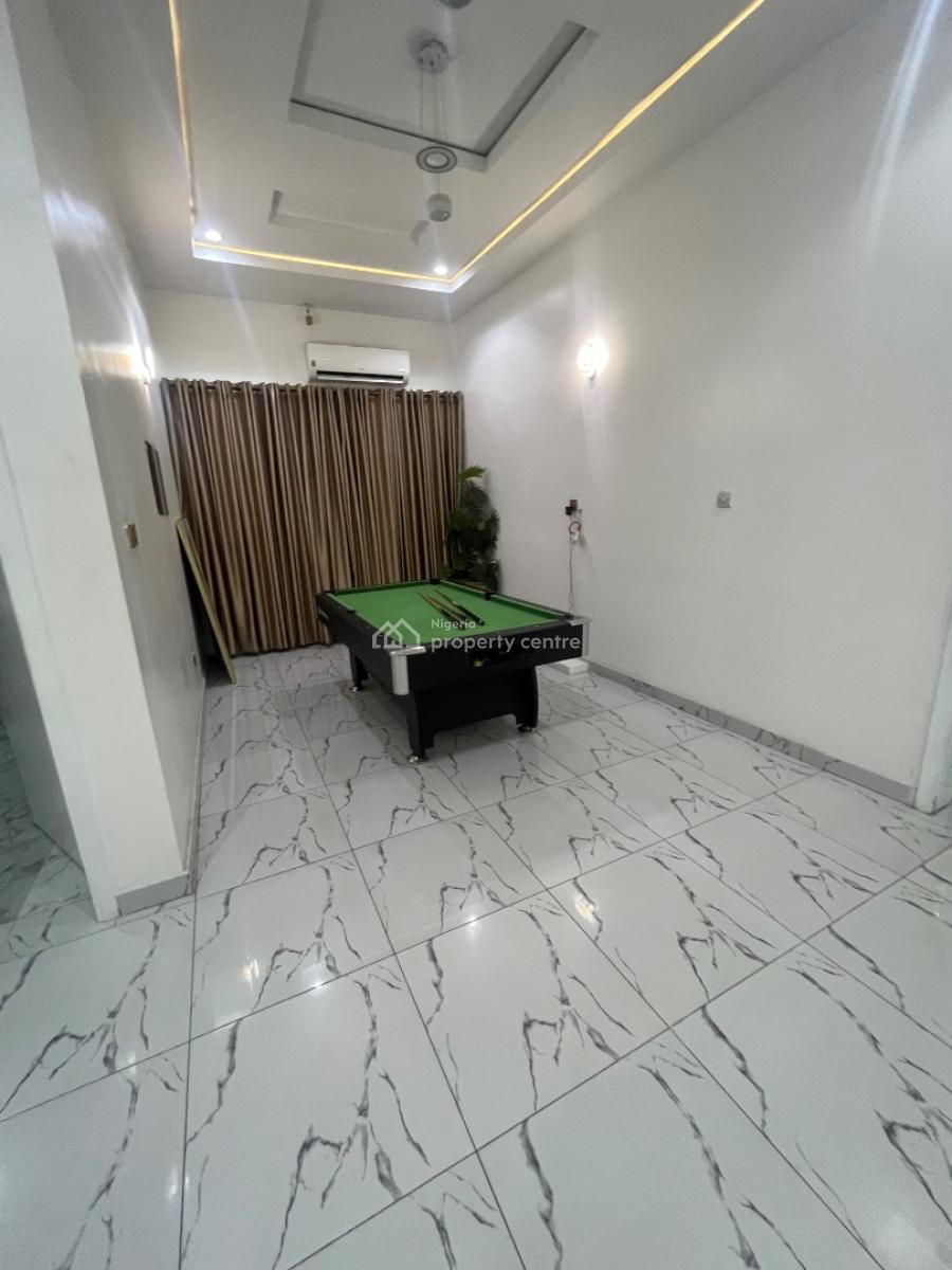 Fully Furnished Ensuit Bedroom Downstairs, Raufu Obitayo Street, Idado, Lekki, Lagos, Semi-detached Duplex for Rent
