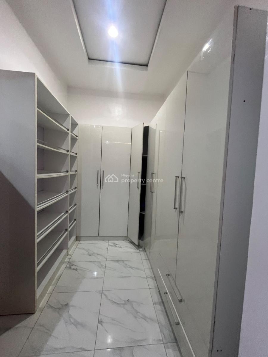 Fully Furnished Ensuit Large Masters Bedroom Upstairs with Balcony, Raufu Obitayo Street, Idado, Lekki, Lagos, Semi-detached Duplex for Rent