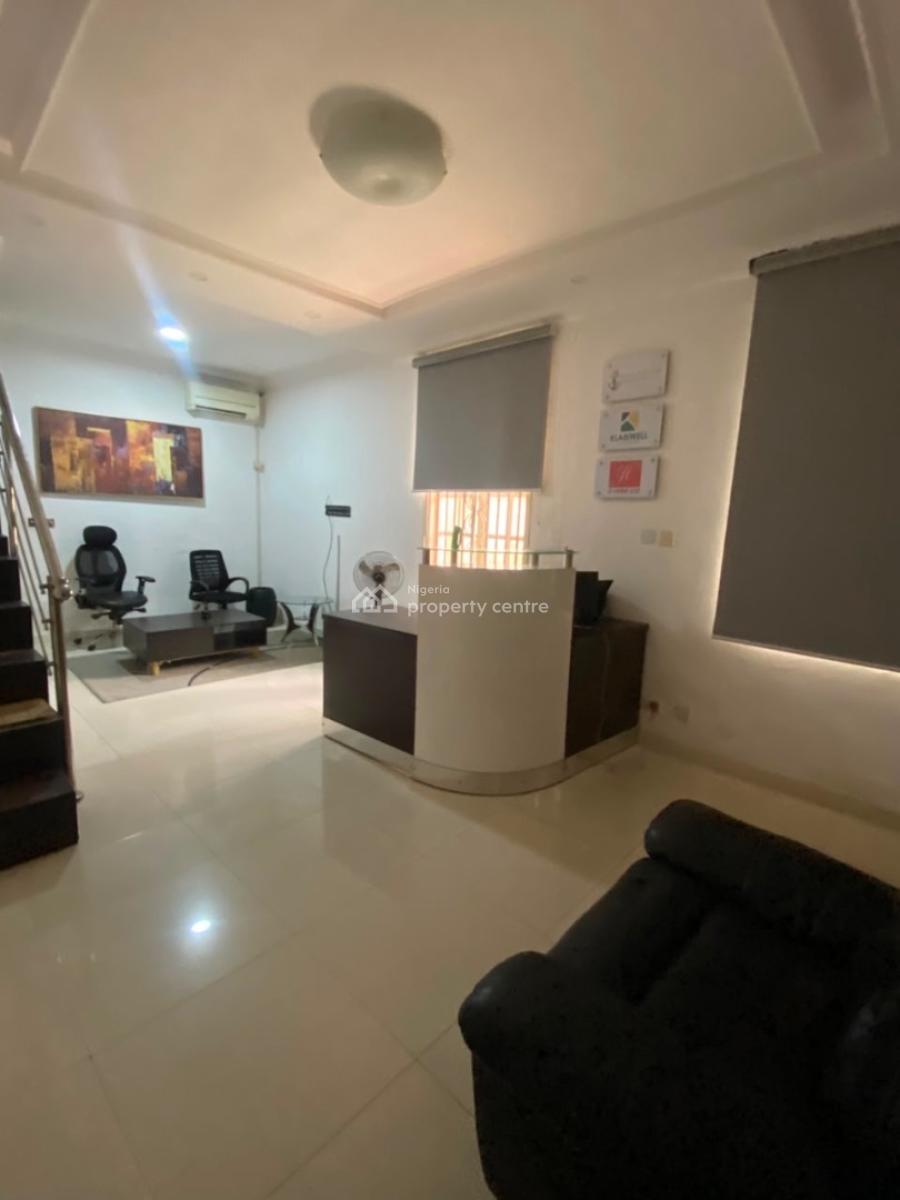 Furnished 3 Bed Rooms Office Space, Off Ladipo Omotosho Cole Street, Lekki Phase 1, Lekki Phase 1, Lekki, Lagos, Office Space for Rent