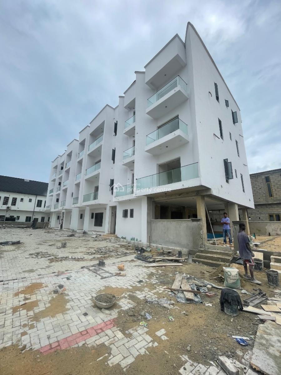 Service 1 Bedroom Apartment with Central Gas Supply, Pool, Gym, Vgc, Lekki, Lagos, Flat / Apartment for Sale