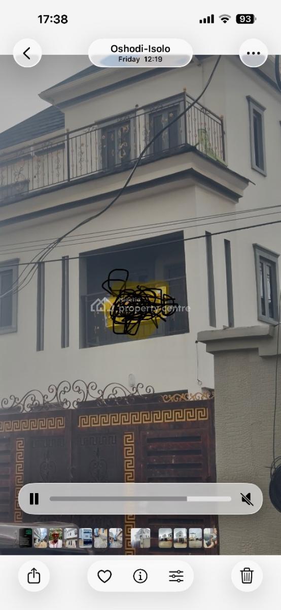 Standard Newly Built 6bedroom Full Detached, Victory Estate Off Ago Palace Way Okota, Ago Palace, Isolo, Lagos, Detached Duplex for Sale