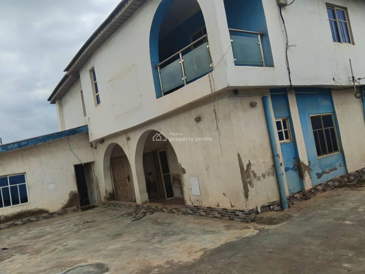 a Storey Building of 2units 4 Bedroom Flat and a Big Shop, Along Owutu Ishawo Road Via Agric Bus Stop Ikorodu, Isawo, Ikorodu, Lagos, Block of Flats for Sale