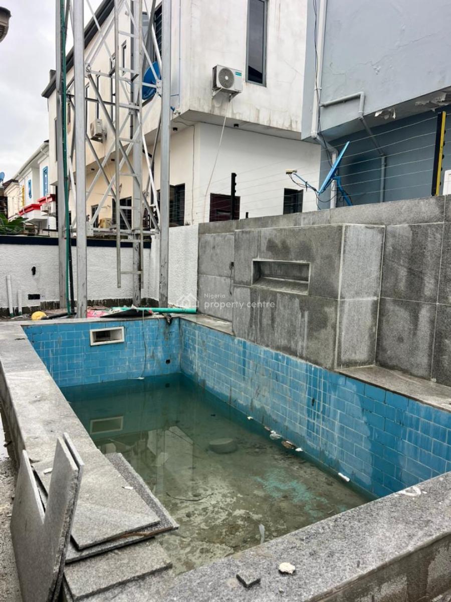 Standalone 5 Bedroom Detached Duplex with Pool, Bq, Inverter, Ikota, Lekki, Lagos, Detached Duplex for Sale