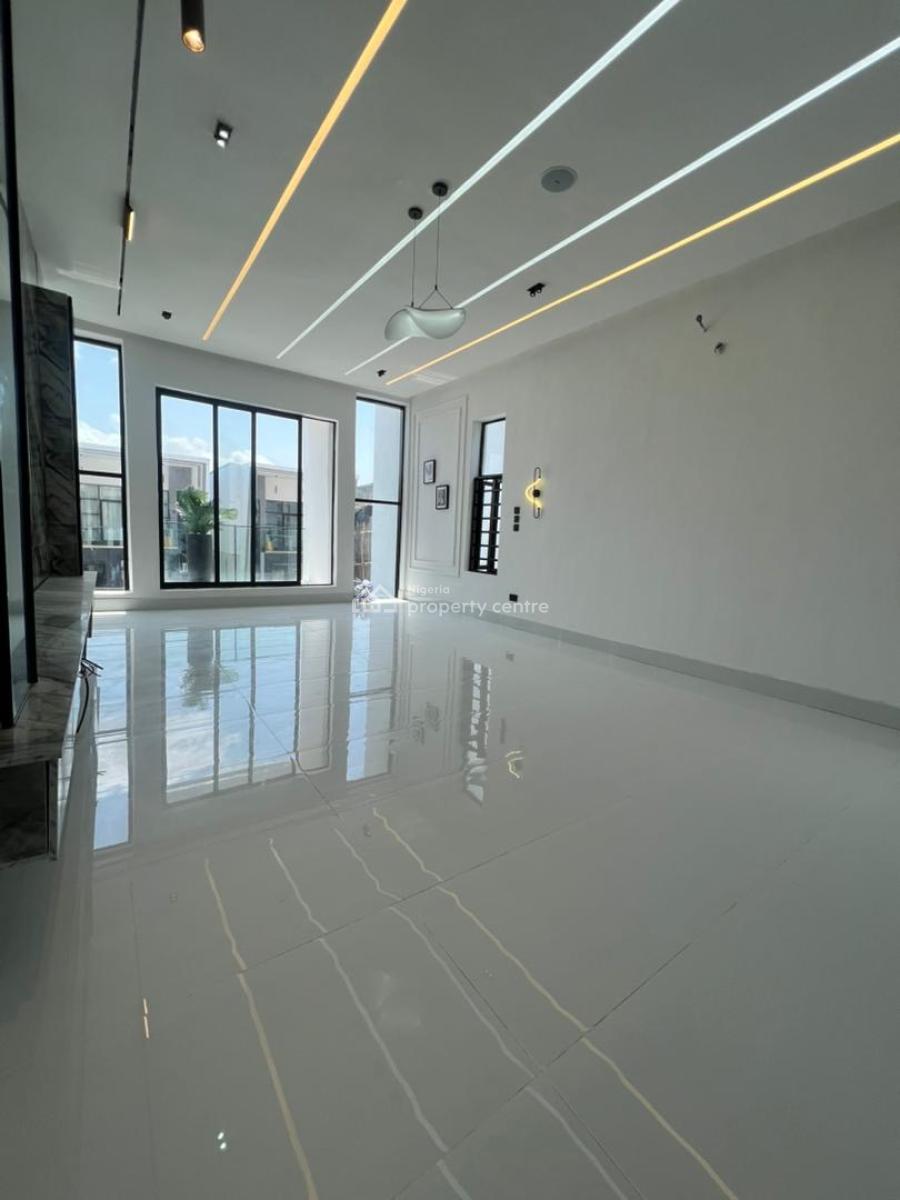 Well Built 5 Bedroom Fully Detached  Duplex with Cinema,  Open Terrace, Ensuite Rooms • Aesthetic Pop Ceilings •rooftop Terrace  • Spot Lighti, Ajah, Lagos, Detached Duplex for Sale