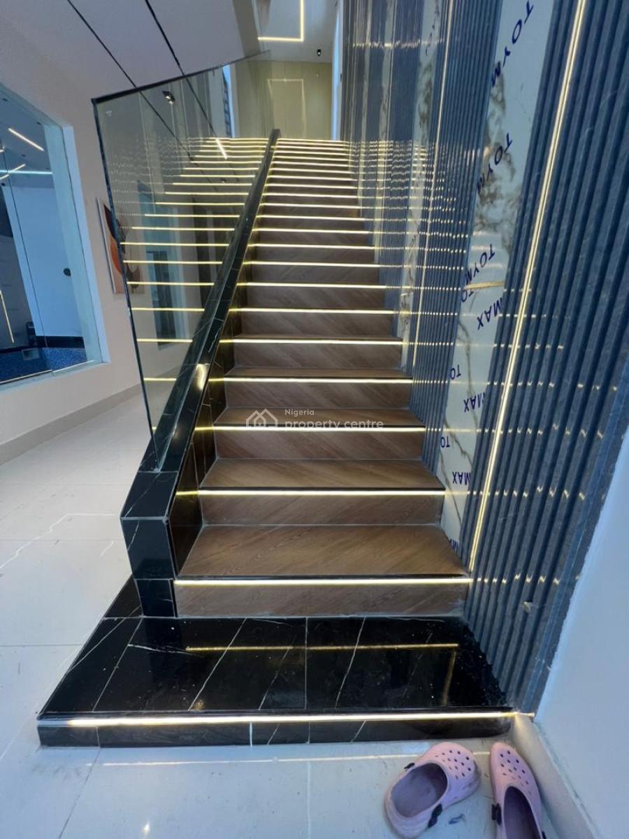 Well Built 5 Bedroom Fully Detached  Duplex with Cinema,  Open Terrace, Ensuite Rooms • Aesthetic Pop Ceilings •rooftop Terrace  • Spot Lighti, Ajah, Lagos, Detached Duplex for Sale