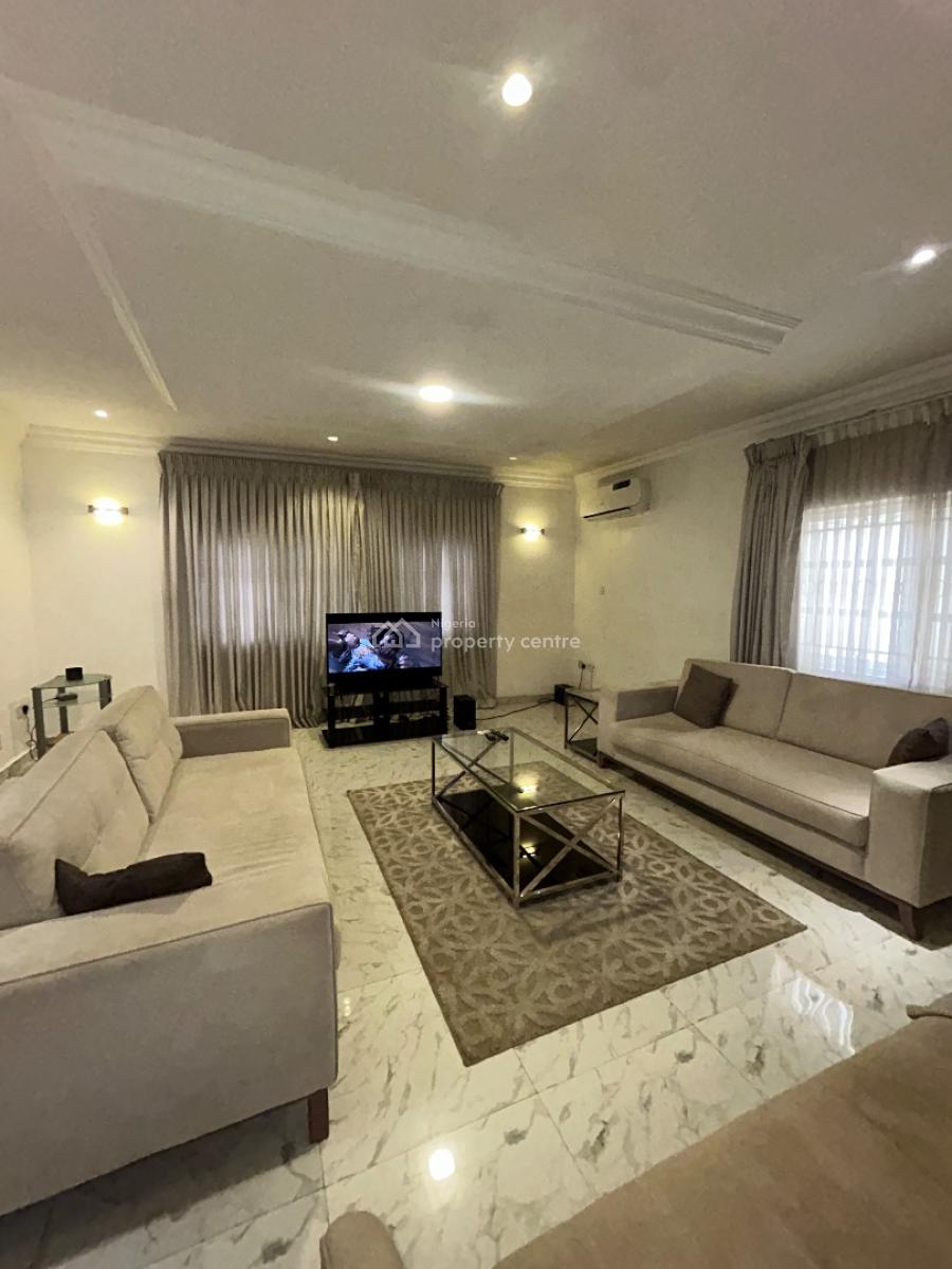 Well Maintained and Partly Furnished 5bedroom Detached Duplex Wit 2 Bq, Parkview, Ikoyi, Lagos, Detached Duplex for Rent