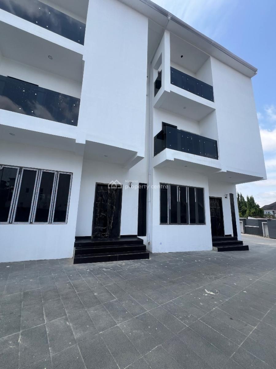 Brand New 4 Bedroom Terrace With1bq and a Big Rooftop, Jabi, Abuja, Terraced Duplex for Rent