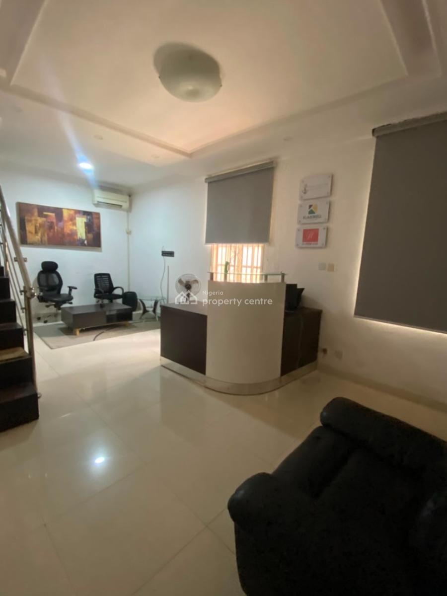 Furnished 3 Room Office Space with Kitchen, Lekki Phase 1, Lekki, Lagos, Office Space for Rent